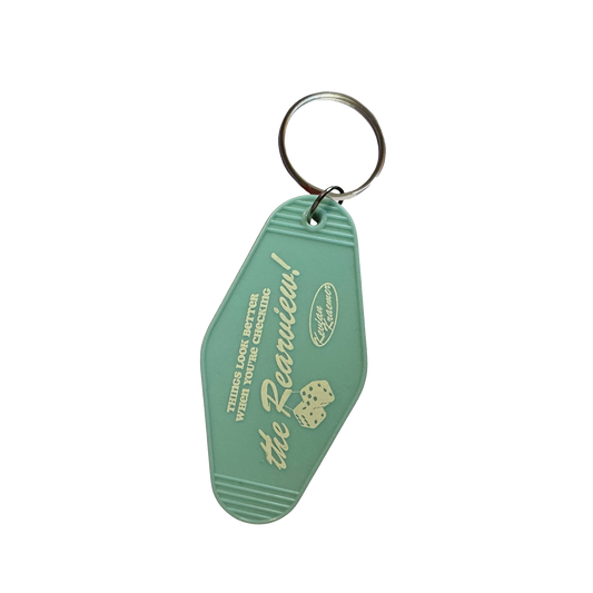 Rearview keychain