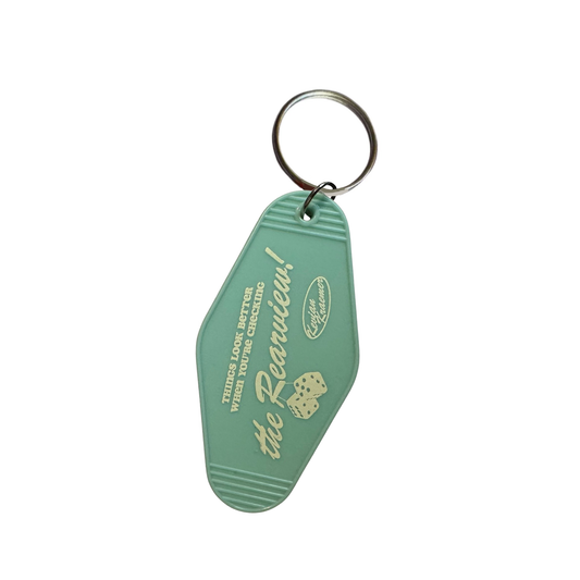 Rearview keychain