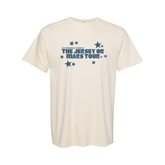 Jersey or Mars tour tee